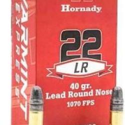 HORNADY - Cartouches cal 22lr 40 gr