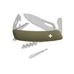 Couteau suisse Swiza  Allmatt 10 pièces : SH03OLM olive