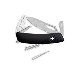 Couteau suisse Swiza  Allmatt 10 pièces SH03TTNM noir