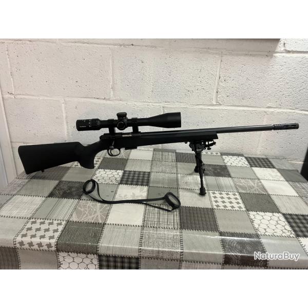 Carabine CZ 457 Synthtique en Calibre 22 LR + Canon en Calibre 17 HMR