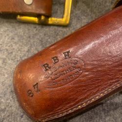 Ceinturon & Holster "Eubanks Leather Boise Idaho" pour Colt SAA ou Bisley