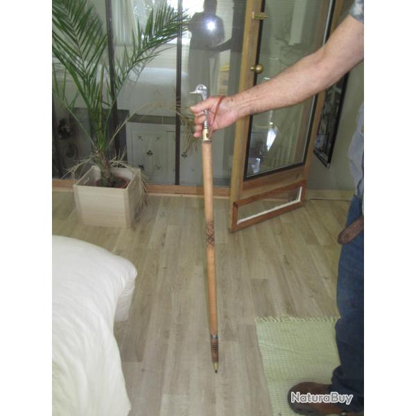 canne de marche ,casse tete et une pique integr