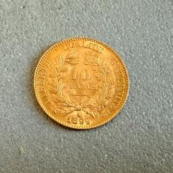 Pièce 10 francs or 1922 - Cérès (Demi Louis d'or)