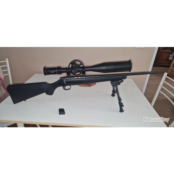 Cz455 avec lunette hawke et bipieds