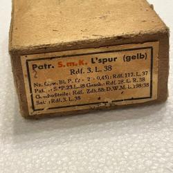 Vend ancienne boîte vide ww1
