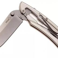 COUTEAU BOKER GRIPLOC CLEAR 83MM