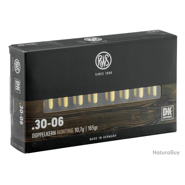 Balles RWS 30-06 - DK 165 gr