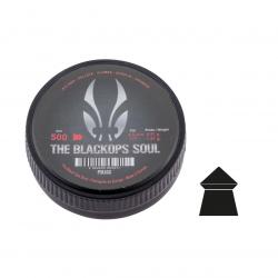 Boîte de 500 Plombs THE BLACK OPS Soul à tête pointue 4.5mm