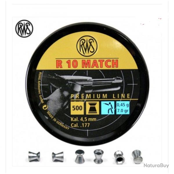 Plomb rws r10 match pistol 4,5 mm