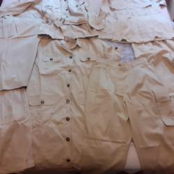 GASTINNE RENETTE - SAFARI - FEMME - T40 - 100% COTON - MADE IN FRANCE - TBE -LOT DE 7 pi&egrave;ces