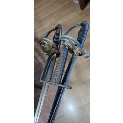 Lot de sabres à compléter et restaurer.