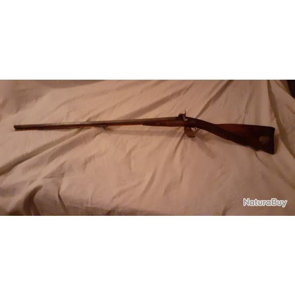 Fusil ancien poudre noire