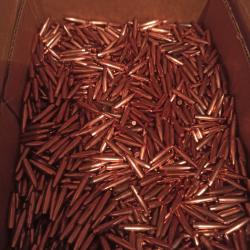100 Ogives Hornady ELD Match en calibre 6mm (243) 108 gr
