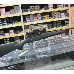ENSEMBLE CARABINE A VERROU MAUSER M18 VERTE CAL 30-06 + POINT ROUGE AIMPONT 9000L PROCHE DU NEUF