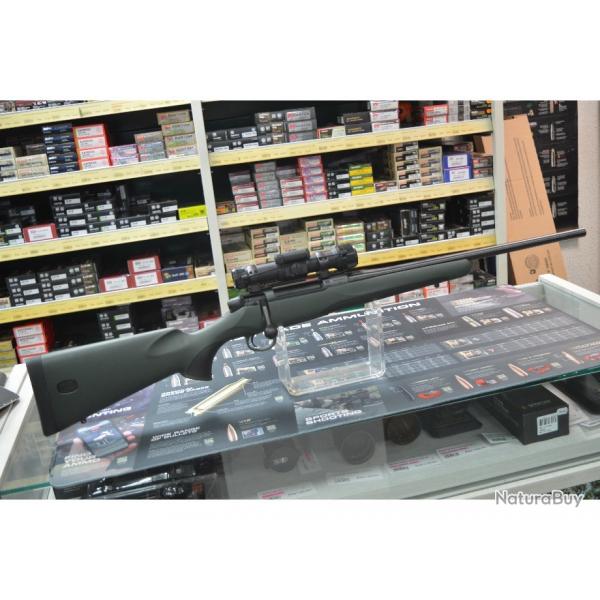 ENSEMBLE CARABINE A VERROU MAUSER M18 VERTE CAL 30-06 + POINT ROUGE AIMPONT 9000L PROCHE DU NEUF