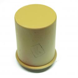 Pot couleur sable  seul métal de grenade à manche Allemande