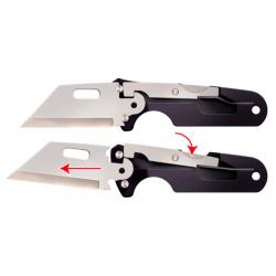 Cold Steel Couteau Clic-N-Cut - Lame 64mm - Manche ABS - Etui Secure-Ex