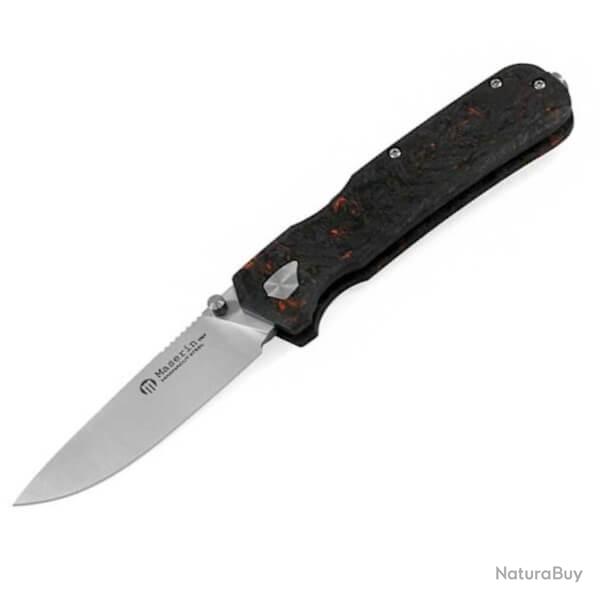 Couteau pliant Maserin "PULSE" fibre carbone 630.FCA
