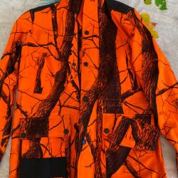 Veste orange camo taille M