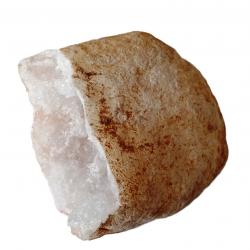 Belle géode de quarz blanc 410 grammes