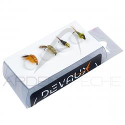 Sélection DEVAUX 4 mouches Nymphes 2