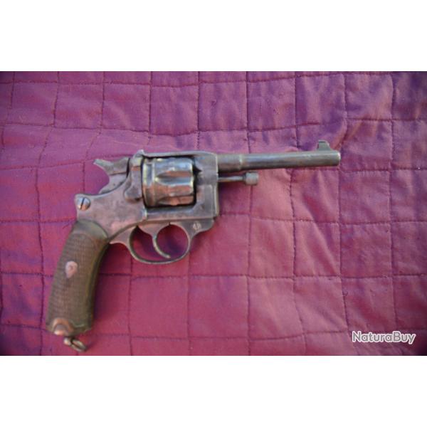 Rvolver d'ordonnance arme franaise MAS authentique Cal 8mm Lebel