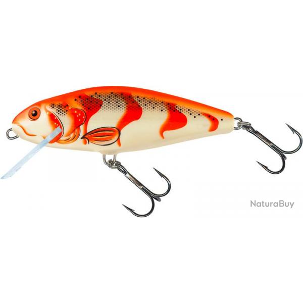 Poisson Nageur Salmo Perch Flottant 8cm 12g 8cm Albino Perch