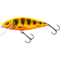 Poisson Nageur Salmo Perch Flottant 8cm 12g 8cm Yellow Red Tiger