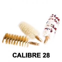 Lot de 3 écouvillons de nettoyage calibre 28