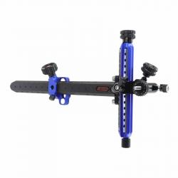 SHOCQ VISEUR MICROMETRIQUE ALIGN PRO EN CARBONE BLEU Droitier