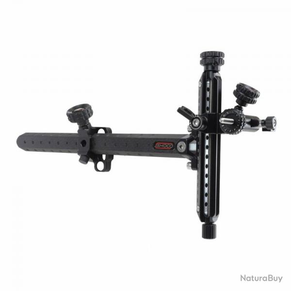 SHOCQ VISEUR MICROMETRIQUE ALIGN PRO EN CARBONE NOIR Gaucher