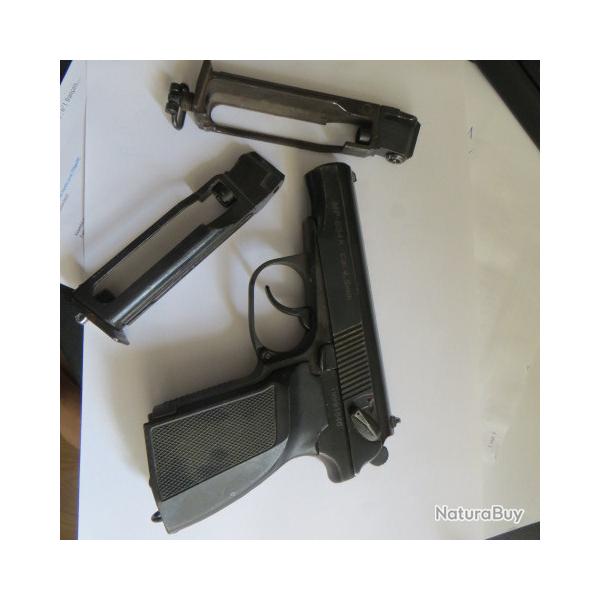 pistolet MAKAROV BAIKAL 654K CO 2 4,5mm
