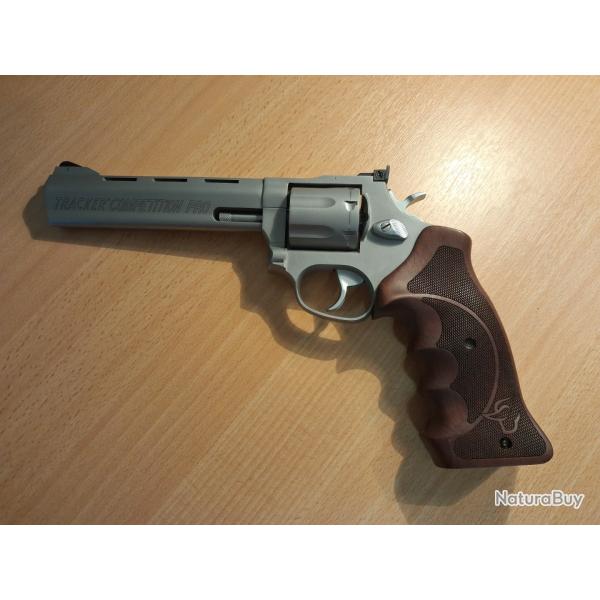 Revolver Taurus 627 6" tracker comptition pro + cross bois MBT