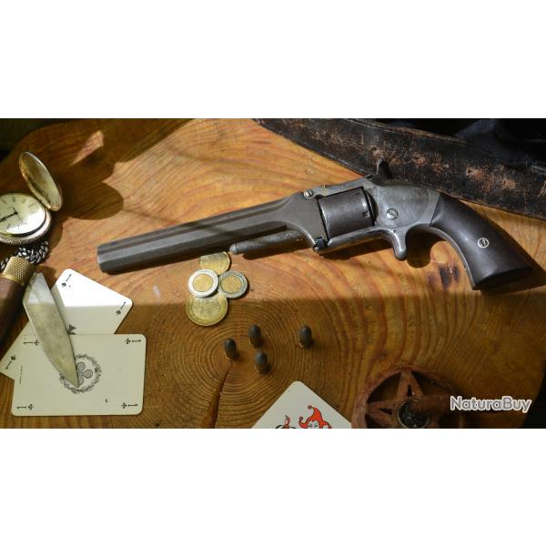 Revolver Smith & Wesson modle 2 Old Army  6 Pouces  Type 2 de 1860