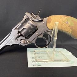 EXTRAORDINAIRE WEBLEY MK IV cal. 450/455 DANS UN ETAT RARE !!