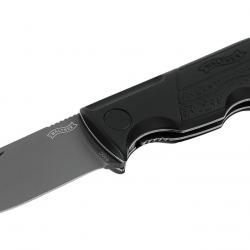 Couteau Walther P22 Lame acier 440C revêtement titane gris 76mm +étui