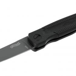 Couteau Walther CSK Lame acier 440C revêtement titane 69mm +étui