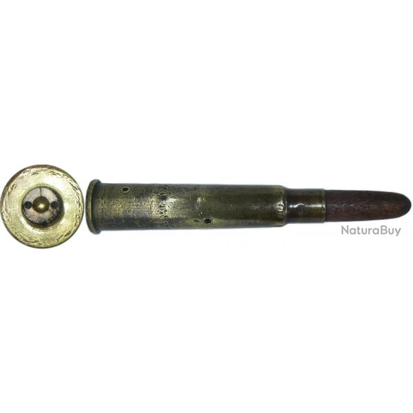 .303 british dummy mark III, balle bois rouge, 2 petits trous dans l'tui