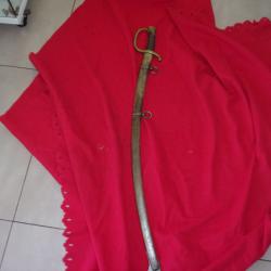 sabre de canonnier monté modèle 1829