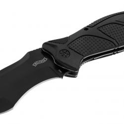 Couteau Walther OSK II Lame acier 440C 105mm un tranchant recourbé de 5 cm de long  +étui