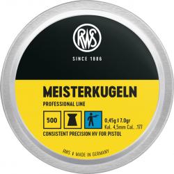 1 boite de 500 RWS MEISTERKUGELN cal.4.5