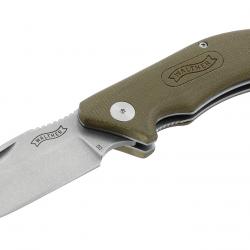 Couteau Walther GNK2 Lame acier D2 finition stonewash 84mm +étui