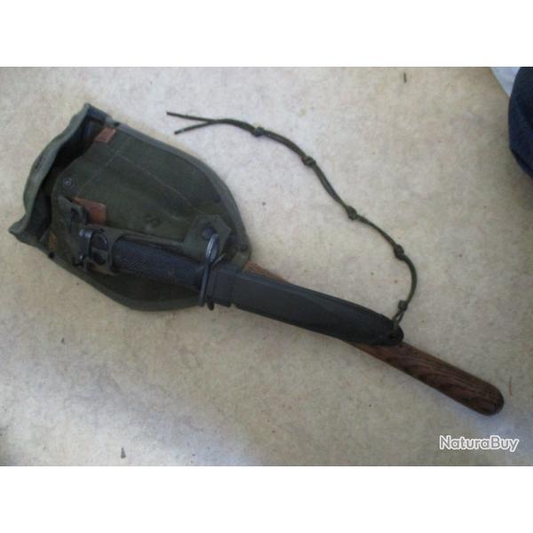 pelle armée us Viêt-Nam1968 + baïonnette impériale