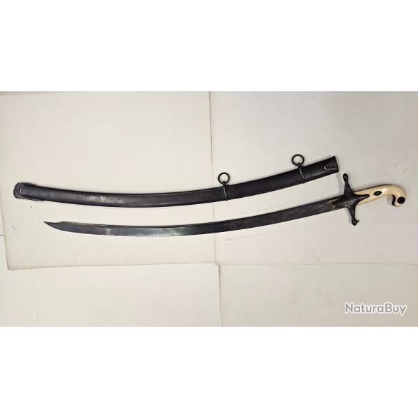 sabre  l'orientale d'officier de cavalerie, dbut 19me.