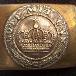 Boucle de ceinture prussienne guerre de 1870