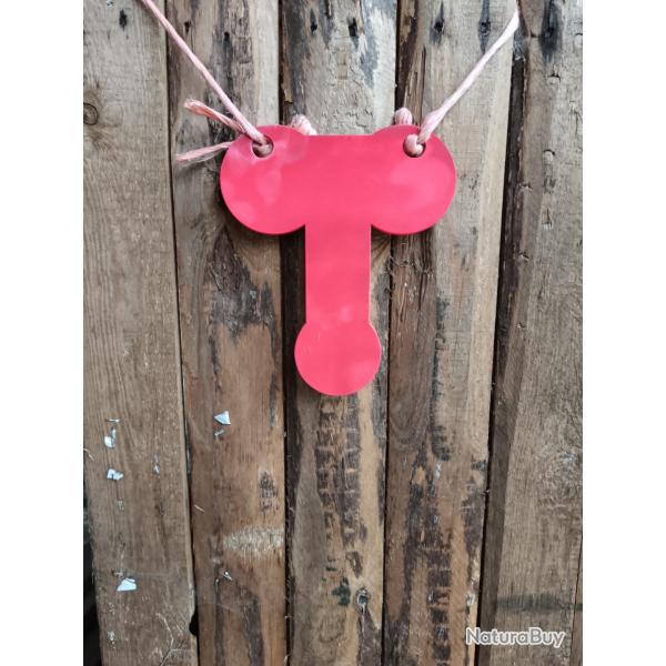GONG 6mm DE TIR LOISIR ET JARDIN test 22lr FORME DE BONHOMME RIGOLOT