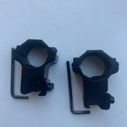 COLLIERS DE MONTAGE DE LUNETTE 25,4 mm