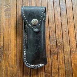 ÉTUIS COUTEAU EN CUIR FABRICATION ARTISANALE U.S.A OKLAHOMA