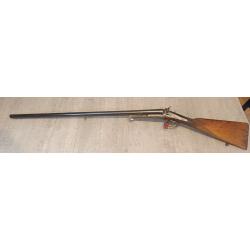 Fusil belge a chien percussion centrale