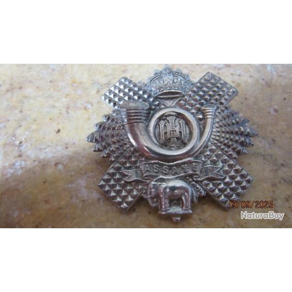 cap badge Highland Light Infantry Anglais ww1 ww2 premire seconde guerre Ecossais